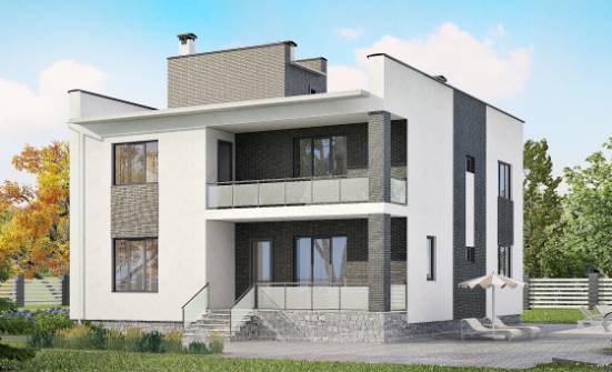 225-001-П Проект двухэтажного дома, простой дом из теплоблока Чита | Проекты домов от House Expert