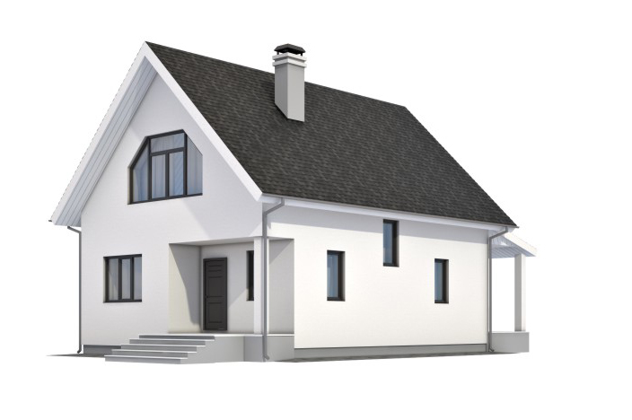 Классический вариант проекта дома для коттеджного поселка