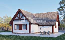 145-002-Л Проект гаража из арболита Чита, House Expert