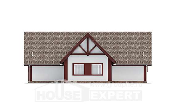 145-002-Л Проект гаража из газосиликатных блоков Могоча, House Expert