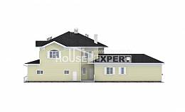 410-002-Л Проект двухэтажного дома, гараж, огромный коттедж из твинблока Краснокаменск, House Expert
