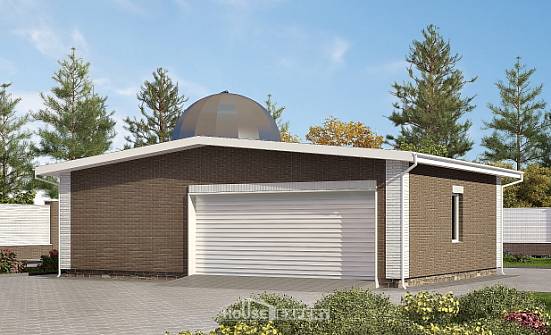 075-001-П Проект гаража из кирпича Чита | Проекты домов от House Expert