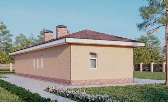 110-006-П Проект бани из арболита Краснокаменск | Проекты одноэтажных домов от House Expert