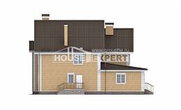 320-003-Л Проект двухэтажного дома, красивый дом из пеноблока, Краснокаменск