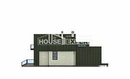 060-006-Л Проект двухэтажного дома мансардой, крохотный загородный дом из керамзитобетонных блоков, Краснокаменск